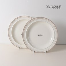 시라쿠스 메이플 접시 23cm, 코지그레이, 2개