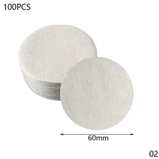 100PCS 라운드 커피 필터 종이 56mm 60mm 68mm 에스프레소 커피 메이커 도저 커피 필터 도구 Moka Pot 종이, 기타, 02 M 60mm