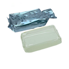 코히모 전문가용 소프트 공예 유점토 1kg 3W226, 2개, 화이트색상