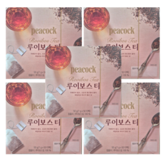 피코크 루이보스티, 50티백, 5개