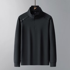 春季新款青年半開衫立領長袖衛衣