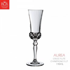RCR AUREA 系列 水晶笛型香檳杯 140mL 無鉛水晶, 1個