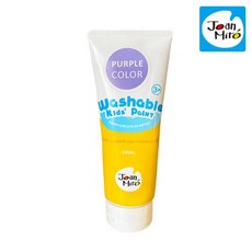 유아 즐거운 미술놀이 워셔블페인트 220ml보라 식물성분 유치원