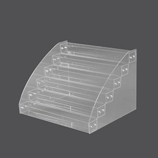 아크릴 6단 매니큐어 진열대 네일정리대 아크릴진열ain6+2Gob