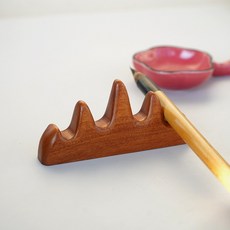 삼석당 고급 원목 오지산 필산 문진, 1개