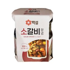 백설 소갈비 양념 840g X 2개, 1세트