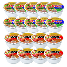Nongshim 農心 牛肉湯麵 86g 10入+泡菜風味麵 86g 8入, 1組