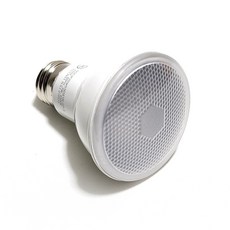 더쎈 LED PAR20 7W E26 집중형 레일전구 파20 스팟등 레일조명 원통전구 벽등 스팟램프 6500K 4000K 3000K 집중램프 LED파20 스팟조명 파전구 LED전구, 주백색