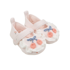 압소바 체리모양의 코사지가 사랑스럽게 발등에 디자인된 여아 덧신 / 가든 덧신 NC대전 유성점