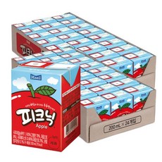 피크닉 사과 200ML 48팩, 48개