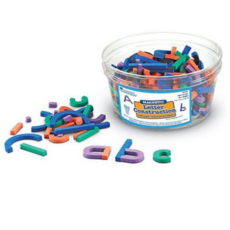 러닝리소스 28551 알파벳 만들기 자석, 색상 혼합, 2개