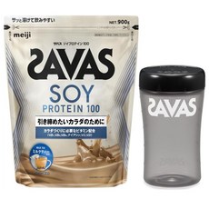 메이지 사바스 소이프로틴100 밀크티맛 900g + 쉐이크컵 500ml, 1개