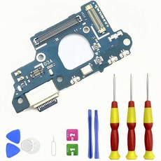 갤럭시 S20 FE 5G USB 충전 포트 플렉스 케이블 교체품 삼성 타입 C 충전기 도크 보드 커넥터 수리 부품 도구 포함 SM-G781U, 갤럭시 S20 FE 5G USB 충전 포트 플렉스 케이