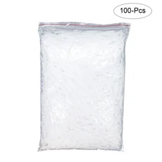 접착제 마이크로 팁 플라스틱 하단 정밀 어플리케이터 익스텐더 피펫용 드롭 튜브 노즐, [01] 100pcs, 1) 100pcs