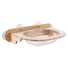 시그니프 고양이 흡착식 원목 캣타워 시리즈 장난감 창문 캣워커 창틀 부착형, 1개, 타원형 우주선