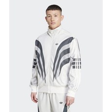 아디다스 Q3 프린트 트랙탑 - 화이트 IZ1640