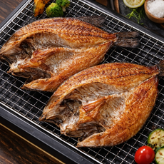 [한정특가]국내산 반건조 우럭 구이용, 2개, 대짜 1미