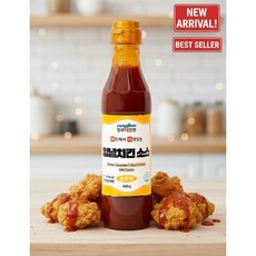 청우 더진한 양념치킨 소스 순한맛, 440g, 2개