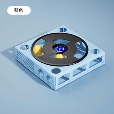 貓咪轉盤自嗨解悶逗貓玩具, 藍色, 1個