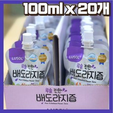 루솔 진한 배도라지즙, 100ml, 20개