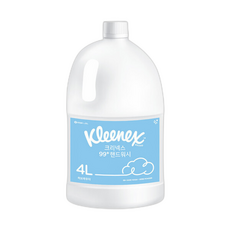 크리넥스 대용량 거품형 핸드워시 허브파우더향 4L, 1개
