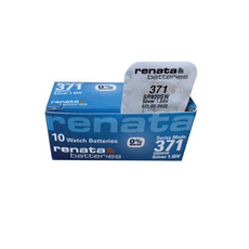 renata 레나타 371 SR920SW 10알 1.55V 시계배터리, 1세트
