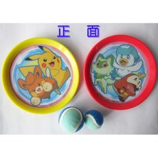 京甫 寶貝黏巴球組 黏黏球 魔鬼氈球, 1個, 寶可夢 寶貝黏巴球