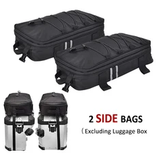 BMW GS 1200 LC 어드벤처 2013-2017 R1250GS 방수 오토바이 탑박스 가방 케이스 러기지 백, 01 2pc Side bags