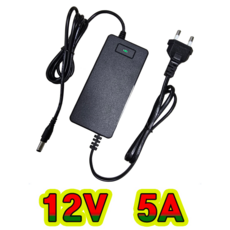 순흥전기 12V 5A 전원선일체형 어댑터(CN) DC12V5000mA 국내 KC인증 모니터 CCTV 직류전원장치, 1개, 12V5A 전원선일체형(CN)