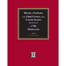 (영문도서) 1790 Census of Maryland Paperback, Southern Historical Press, English, 9781639141746