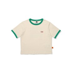 코닥 KODAK 브리즈팝 그래픽 링거 반팔 티셔츠 우먼 IVORY