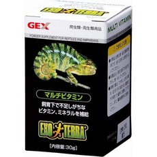 도마뱀 영양제 거북이 양서류 엑소텔라 GEX 엑소테라 멀티비타민 1 2온스 30g PT1860 결핍되기 쉬운 10가지 이상의 비타민과 미네랄이 함유된 분말 보충제