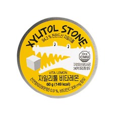 자일리톨스톤 자일리톨 캔디 비타레몬 60g 무설탕 사탕, 1개