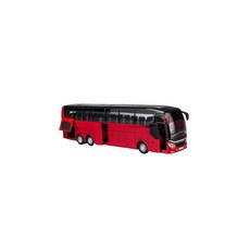 공항 버스 모형 다이캐스트 리무진 에어포트 미니카 미니어처, 레드, 1개