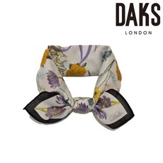 [백화점 정품] 닥스 플라워패턴 나염손수건DKO1425