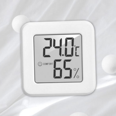 미니 디지털 온습도계 벽걸이 신생아 온도계 임산부 초미니 아기 습도계, 1개, 상세페이지 참조