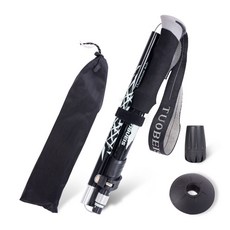 손목이 편한 핸디 접이식 (2개 등산스틱 1세트)_TG1, L(롱타입)_레드, L(롱타입)_레드, 1개