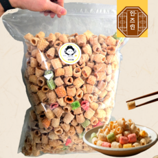 안주인몰 알록달록 칼라 소금구운대롱, 600g, 1개