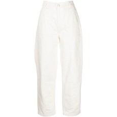 메종키츠네 크롭 스트레이트 진