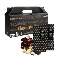 [산과들에] 다크초콜릿마카다미아 선물세트 (20g x 50봉) + 쇼핑백 1개