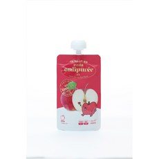 온리퓨레 짜먹는 사과 스파우치, 10개, 100g, 사과 10개