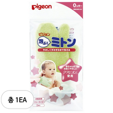 피죤 저자극 목욕용품, 목욕장갑, 1개