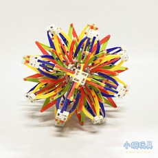 小胡玩具 魔術球 變形伸縮球, 1個