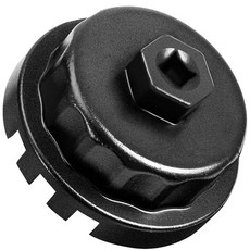 도요타 렉서스 캠리 러너용 셰랄케스트 오일 필터 렌치 툰드라 타코마 2.5-5.7L 엔진 64mm 14 플루트 검은색 도구용 제거 도구