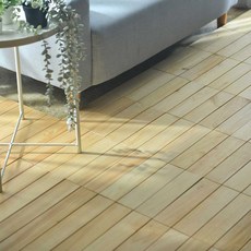 미송 원목 조립식 발판 데크 타일, 1개, 3칸(대)