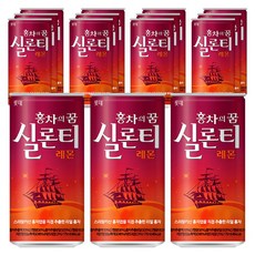 롯데칠성 홍차의 꿈 실론티 175ml 홍차캔, 24개