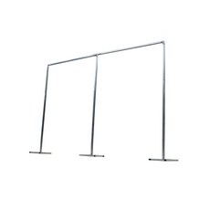 웨딩 촬영 배경 스탠드 조절식 프레임 대형 지지대 스튜디오 무대용 크로스바 시스템 텔레스코픽 스크린 세트, 1개, 다른 색상은 높이 4미터-폭 6미터