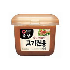 청정원 순창 고기전용 쌈장 (PET) 엄마손맛 한식 반찬 만능소스 밥도둑 삼겹살, 900g, 1개
