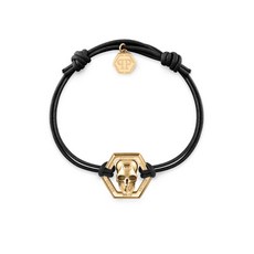 필립플레인 프렌드십 헥사곤 스컬 브레이슬릿