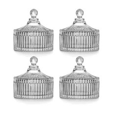 캔들 디퓨저 용기 고급 유리병 화병, 캔들용기, 메리고 240ml 4개